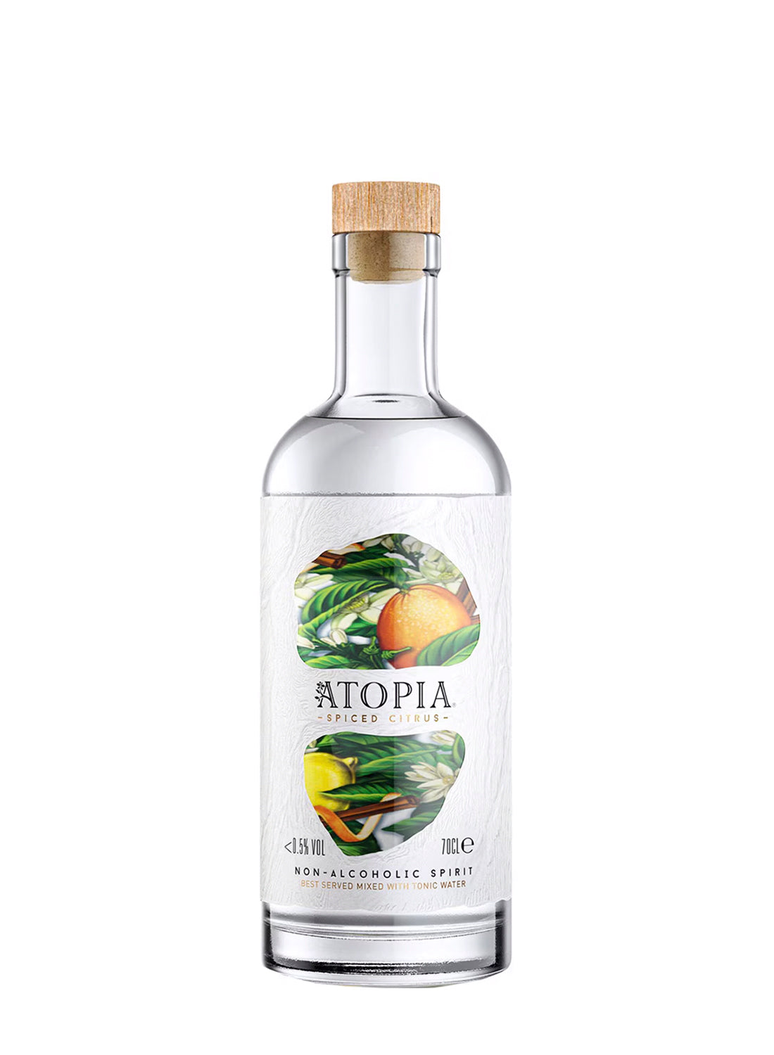 BEBIDA SIN ALCOHOL ATOPIA SPICED CITRUS 70CL