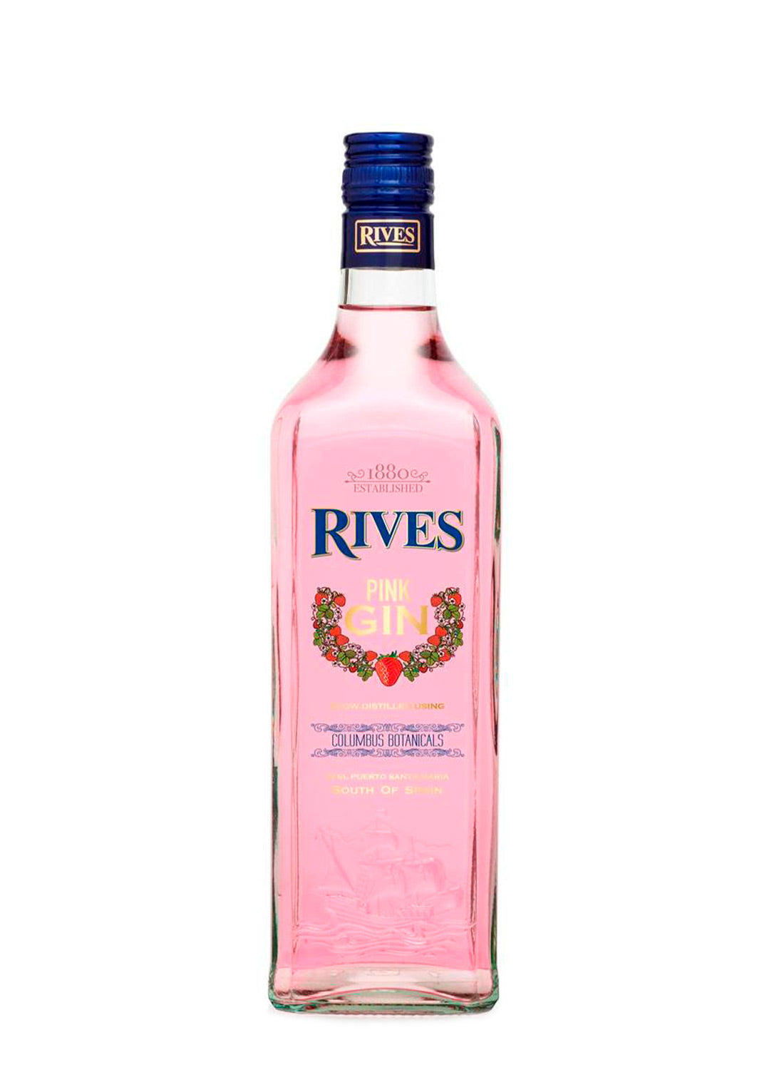 GINEBRA RIVES PINK 70 CL