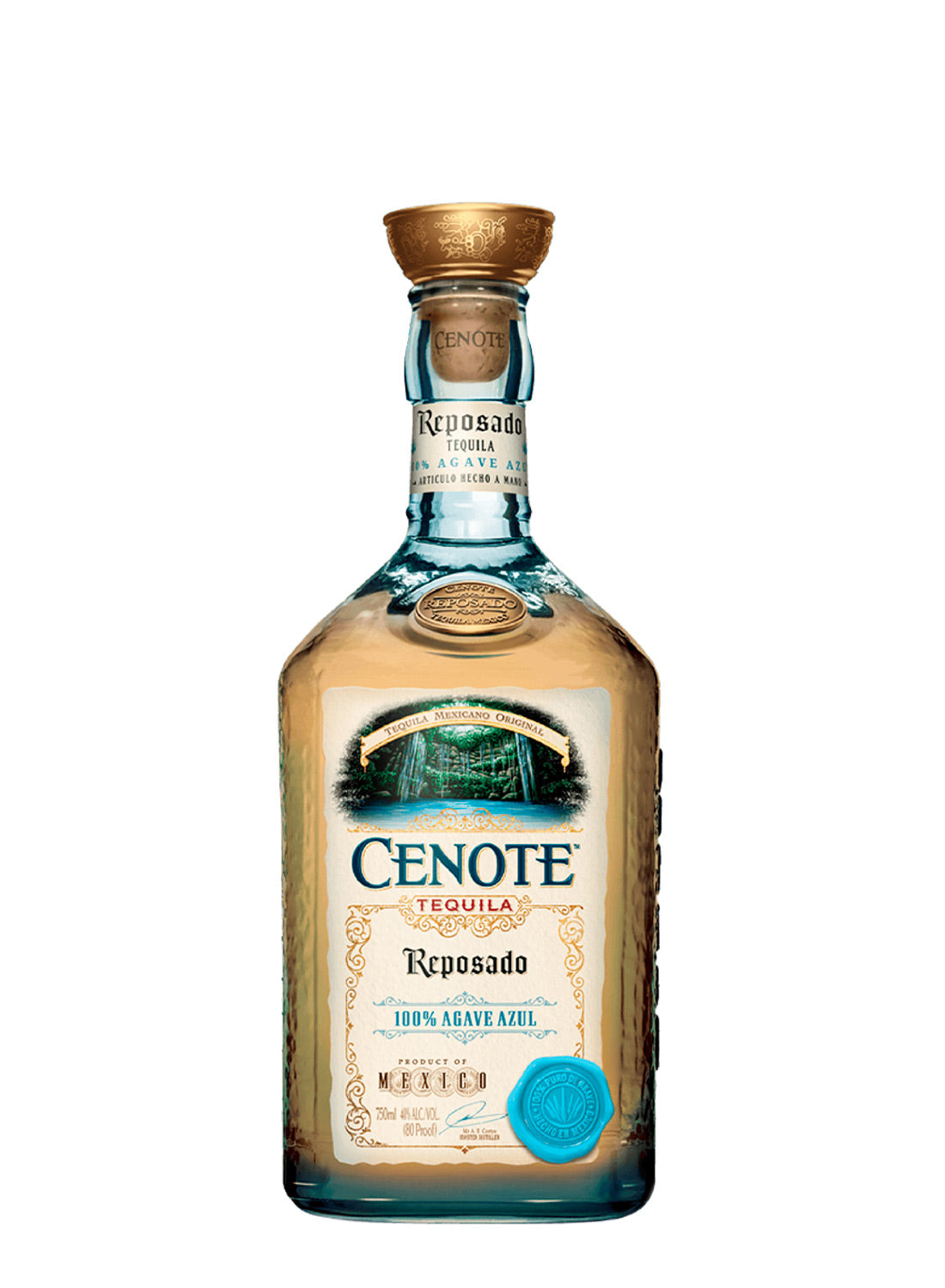 TEQUILA CENOTE REPOSADO 70 CL