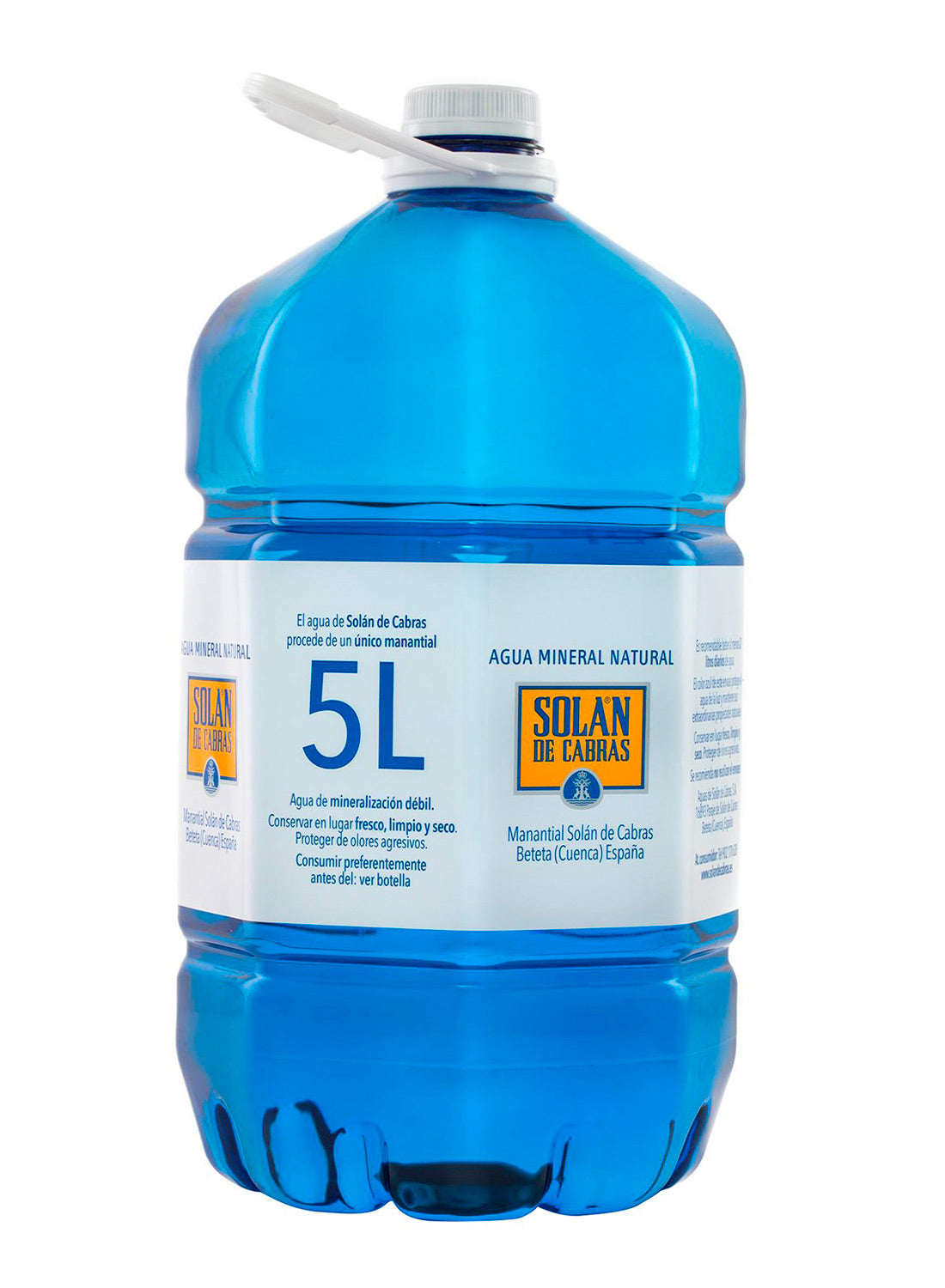 AGUA SOLAN DE CABRAS 5 L X 3 UDS