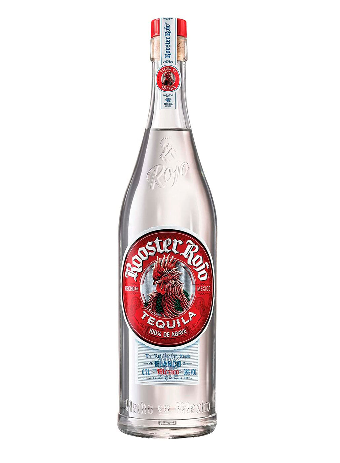 TEQUILA BLANCO ROOSTER ROJO 70 CL