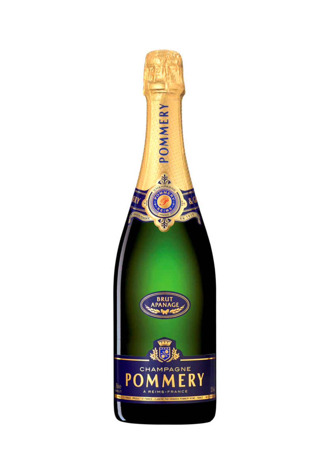 CHAMPAGNE POMMERY BRUT APANAGE 75CL
