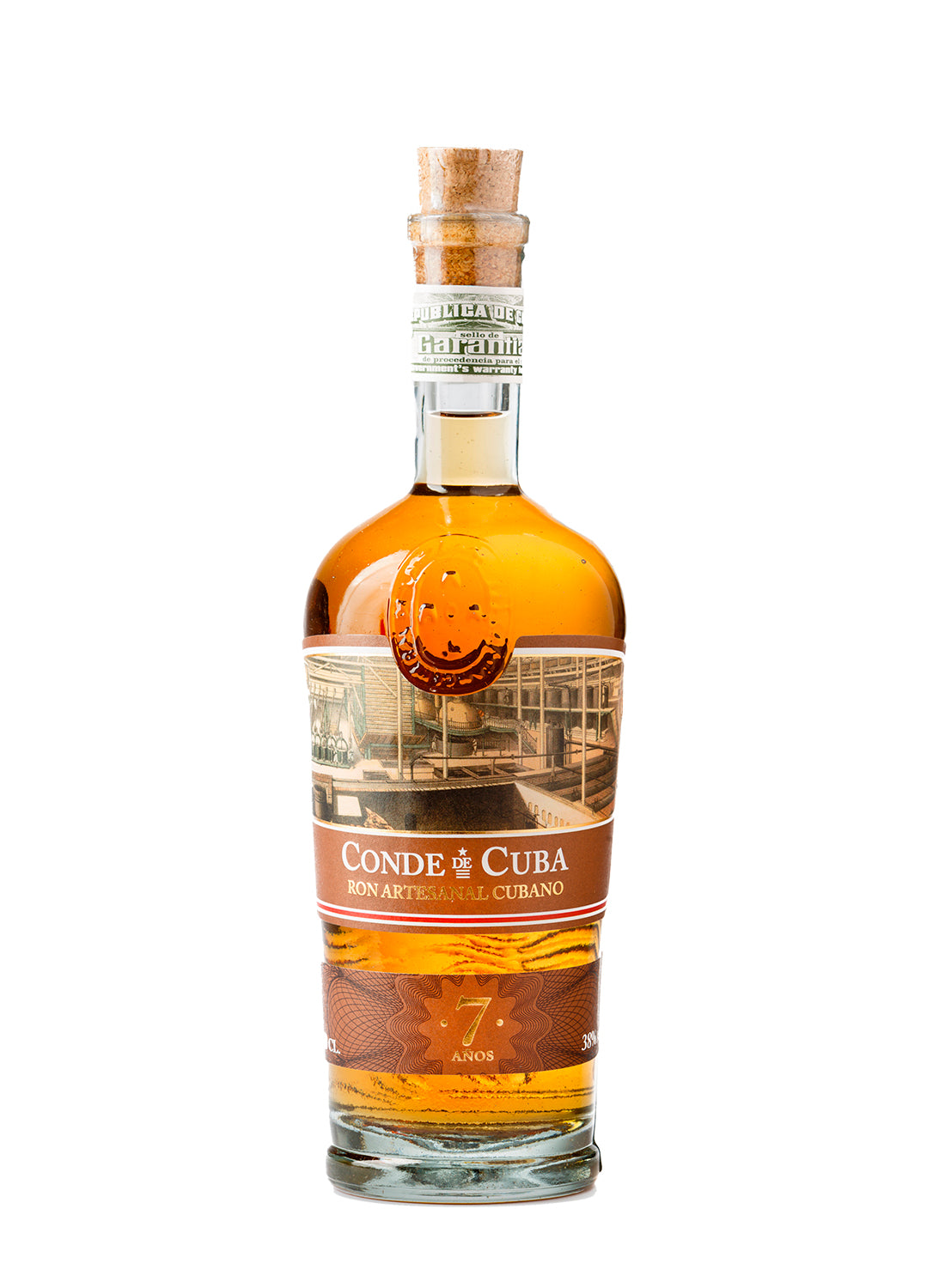 RON CONDE DE CUBA 7 AÑOS 70CL
