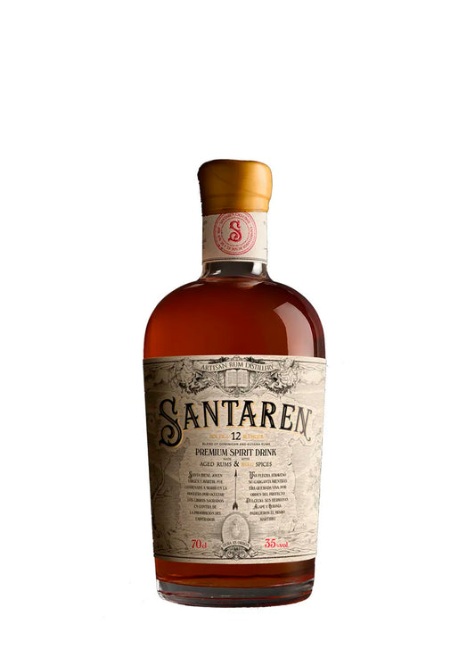 RON SANTAREN SOLERA 12 AÑOS BLENDER 70 CL