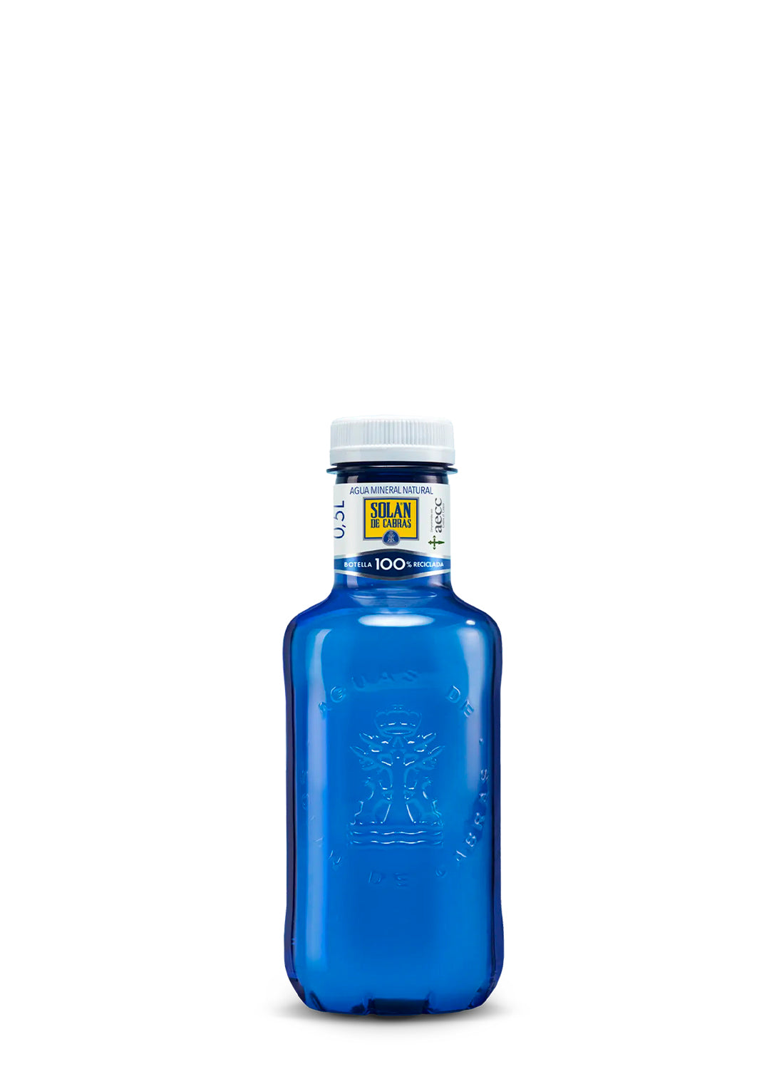 AGUA SOLAN DE CABRAS 0.5 L CAJA 20 UDS
