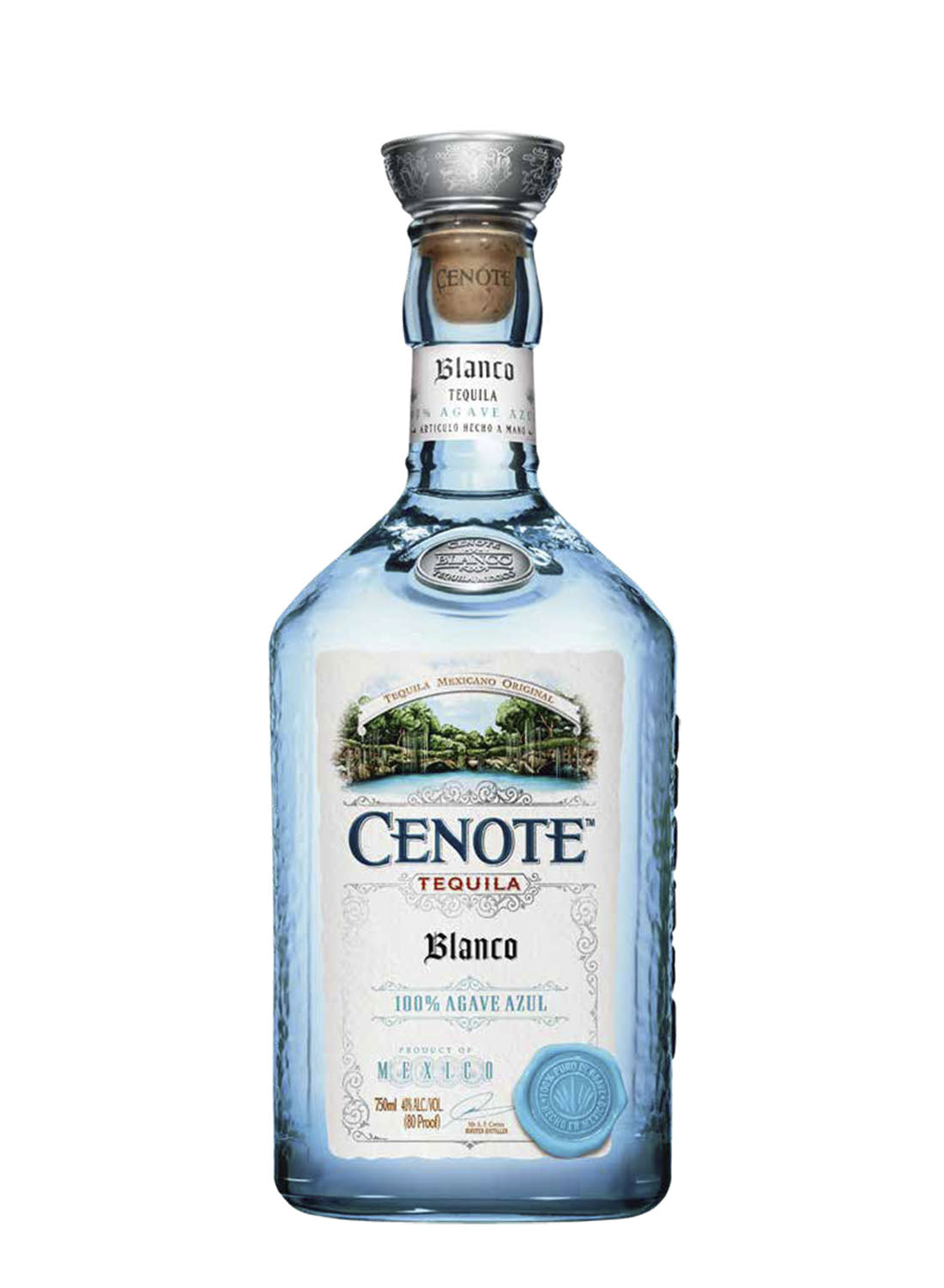 TEQUILA CENOTE BLANCO 70 CL