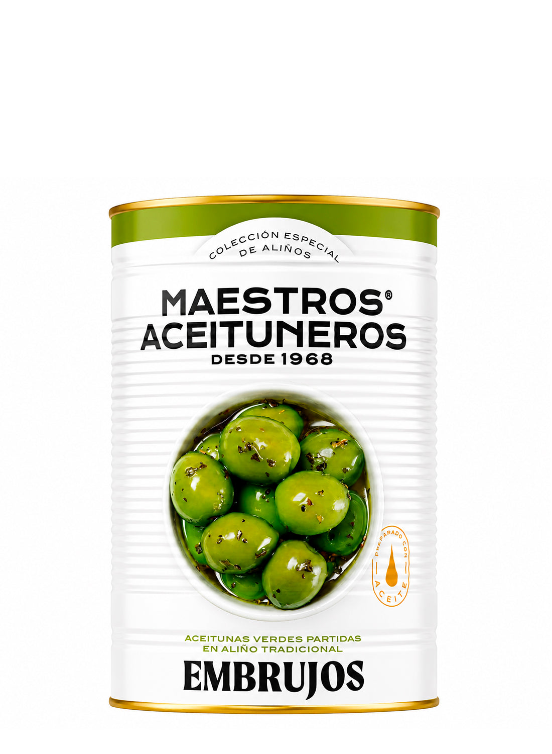 ACEITUNAS EMBRUJOS DE LOS MAESTROS ACEITUNEROS 4.25 KG