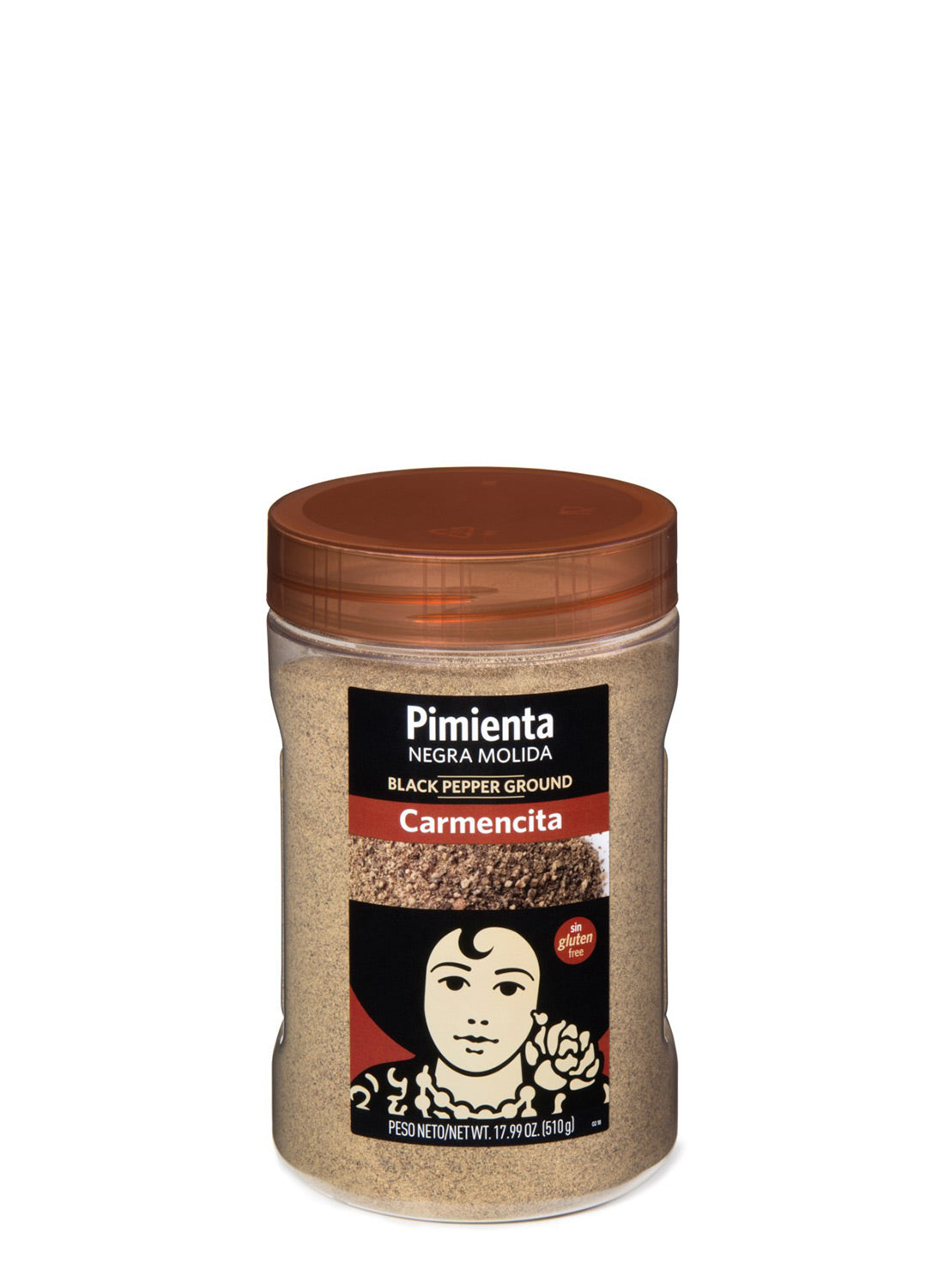 PIMIENTA NEGRA MOLIDA CARMENCITA 510 GR