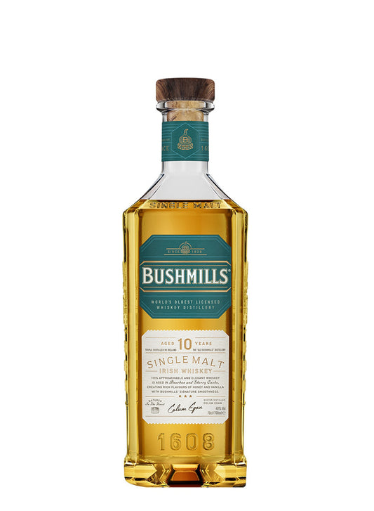 WHISKY BUSHMILLS MALTA 10 AÑOS