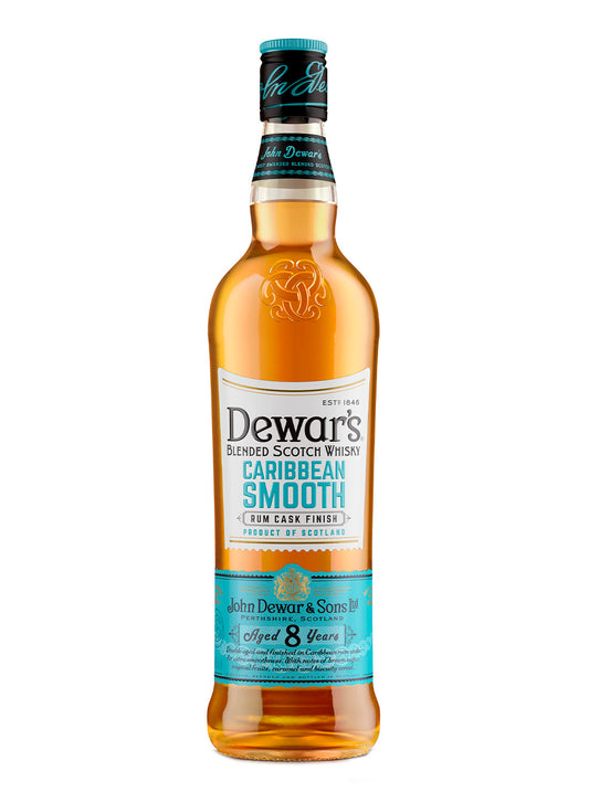 WHISKY DEWAR'S CARIBBEAN 8 AÑOS SMOOTH 70 CL