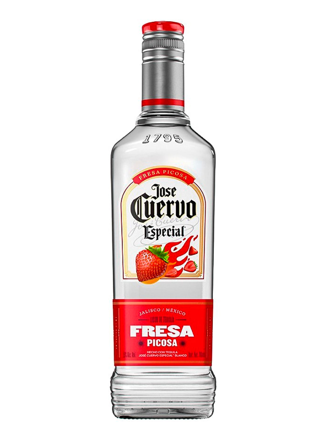 TEQUILA JOSE CUERVO SILVER FRESA PICOSA 70 CL