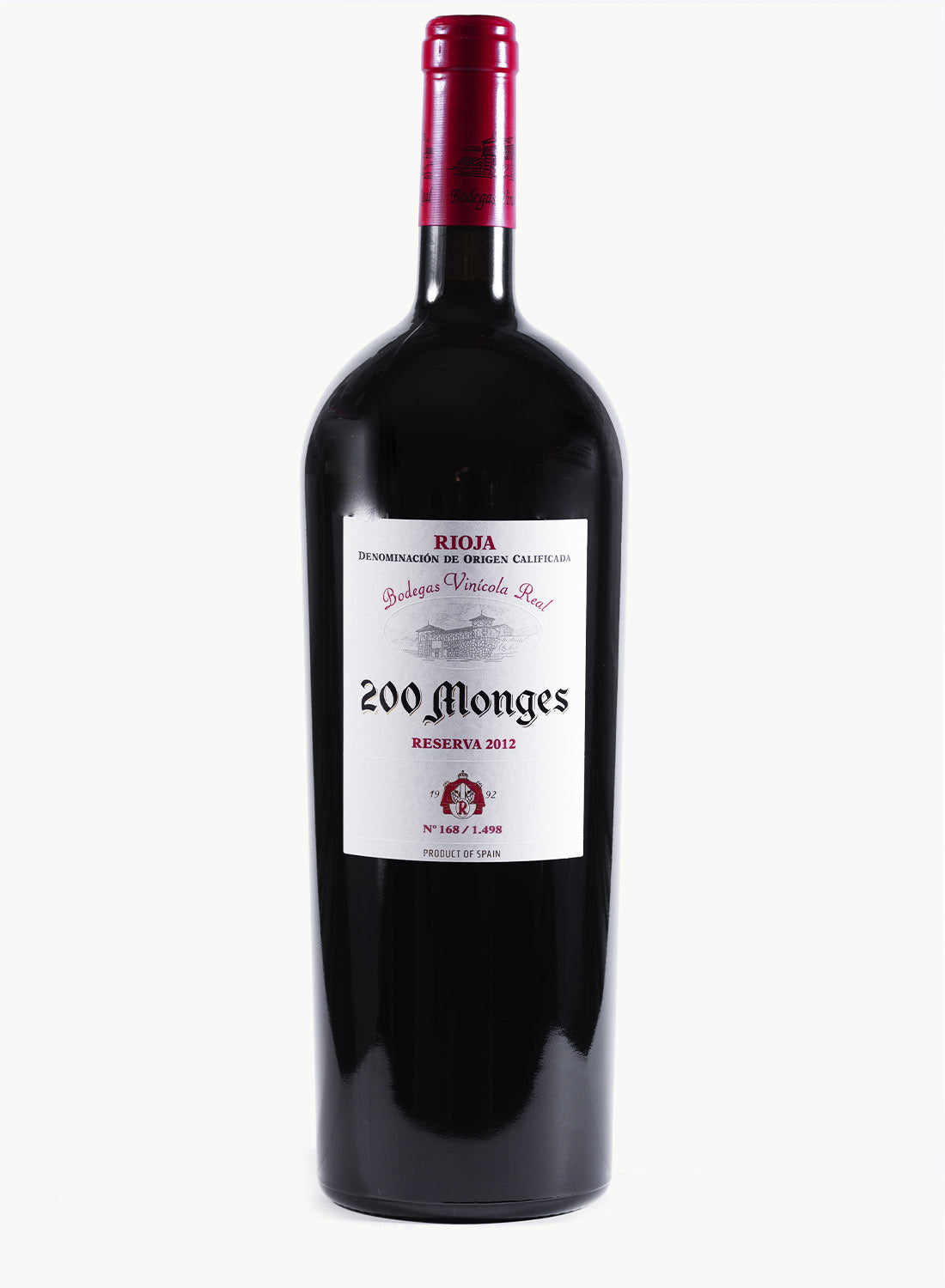 Vino tinto Magnum 200 Monges Reserva 1,5 l