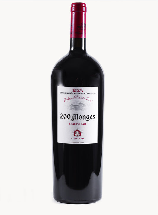 Vino tinto Magnum 200 Monges Reserva 1,5 l