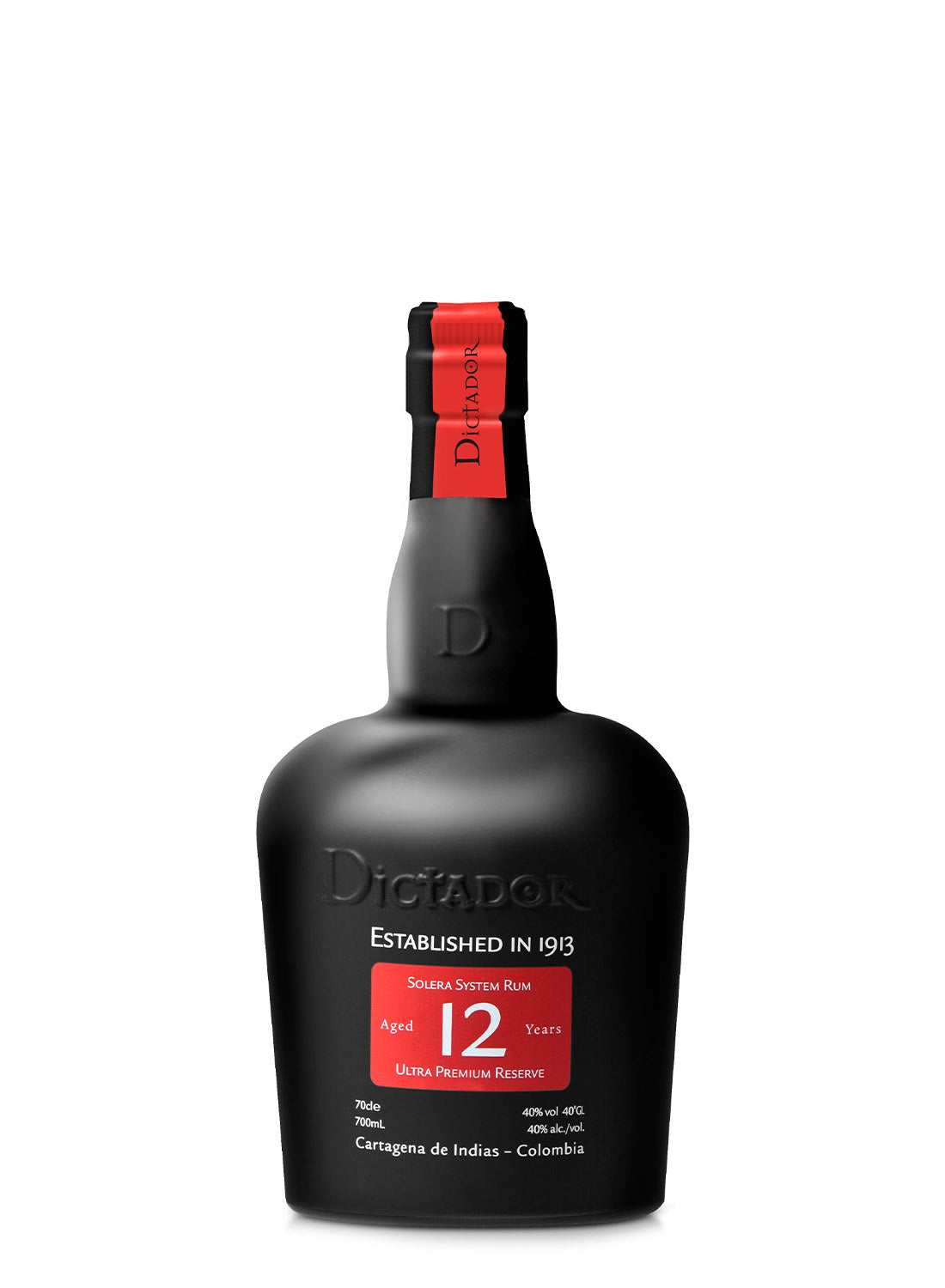 RON DICTADOR 12 AÑOS 70 CL
