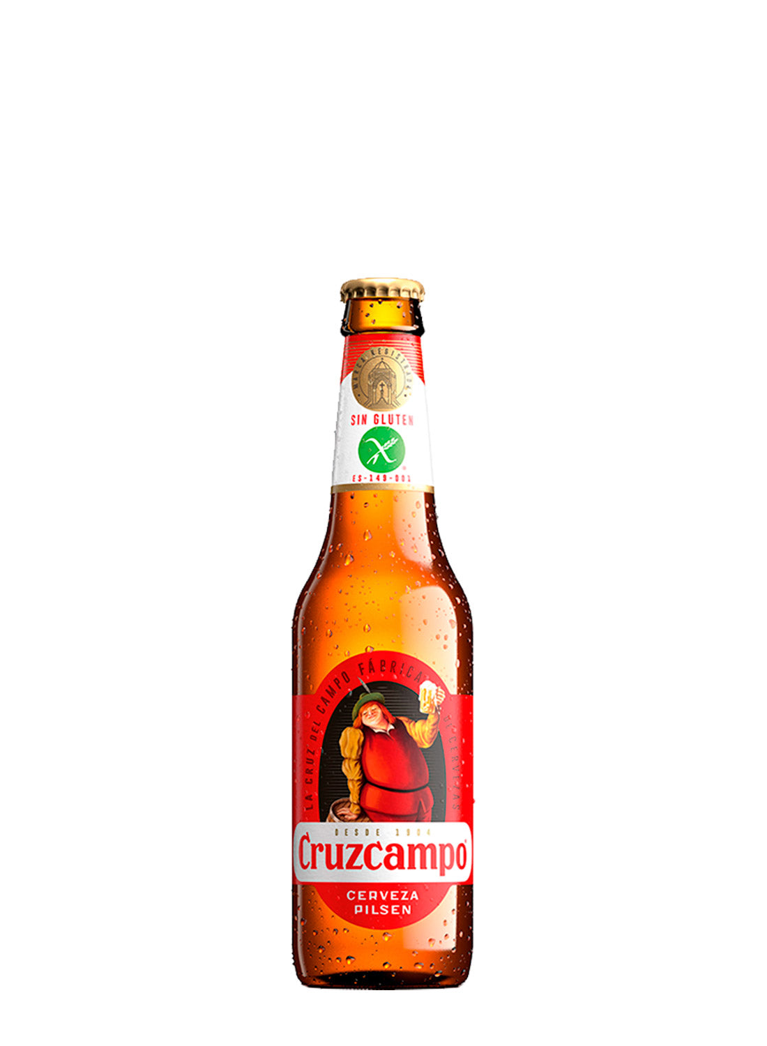 CRUZCAMPO ESP.SIN GLUTEN 12 * 33 CL