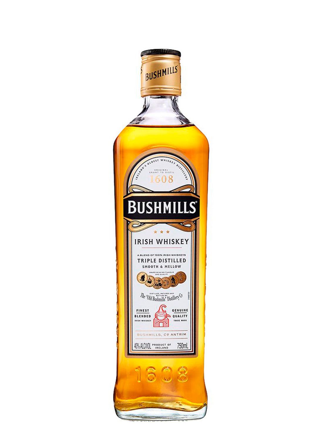WHISKY BUSHMILLS ORIGINAL TRIDESTILADO 70 CL