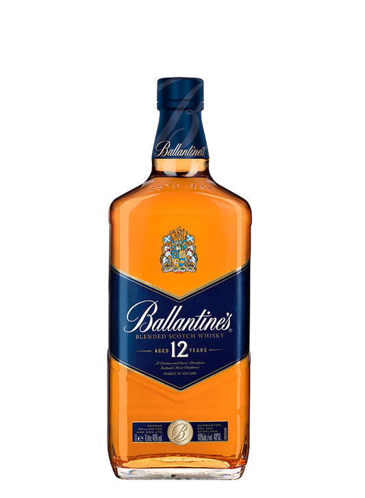 WHISKY BALLANTINES 12 AÑOS BLUE 70 CL