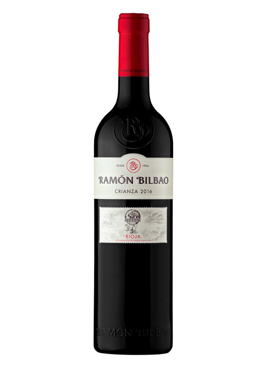 Vino tinto Ramón Bilbao Crianza 75 cl