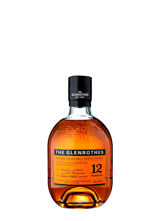 WHISKY MALTA GLENROTHES 12 AÑOS 70 CL