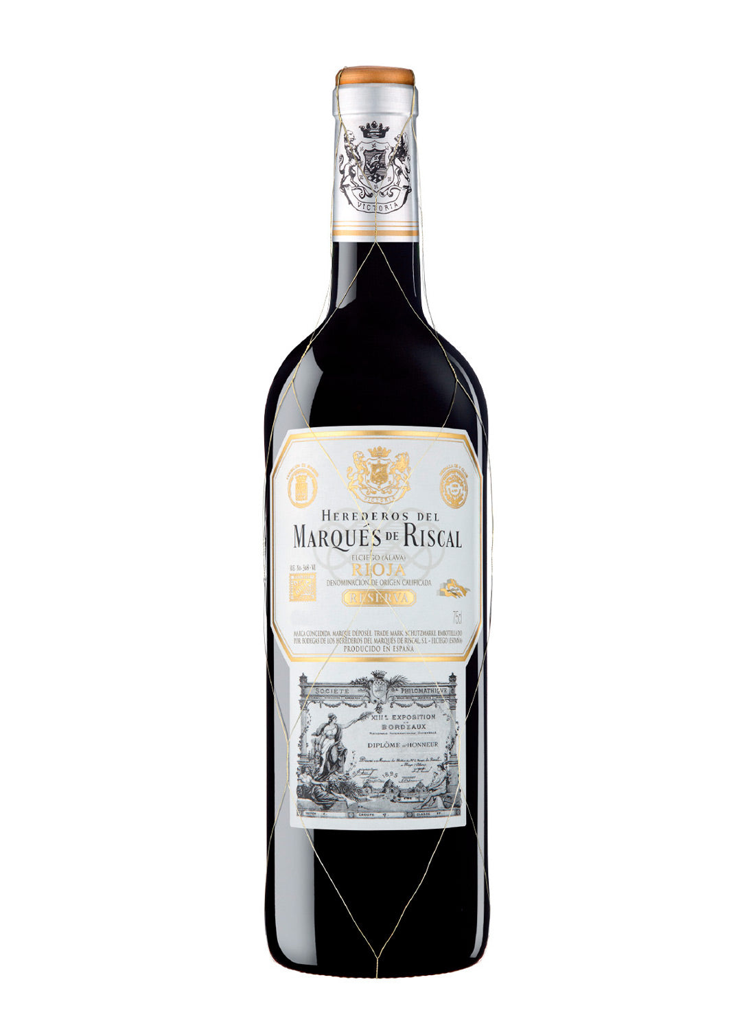 Vino tinto Marqués de Riscal Reserva 75 cl