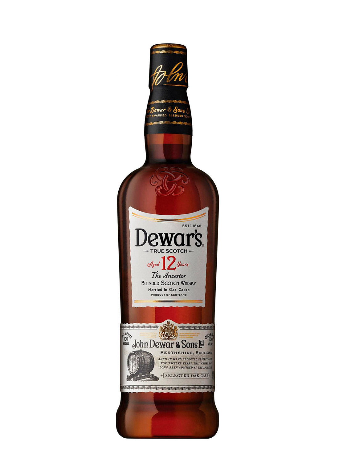 WHISKY DEWAR'S 12 AÑOS 70 CL