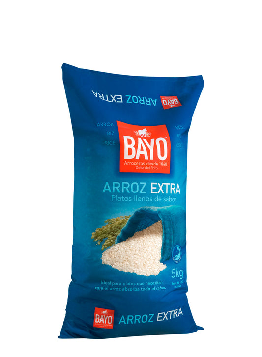 ARROZ EXTRA BAYO 5 KG