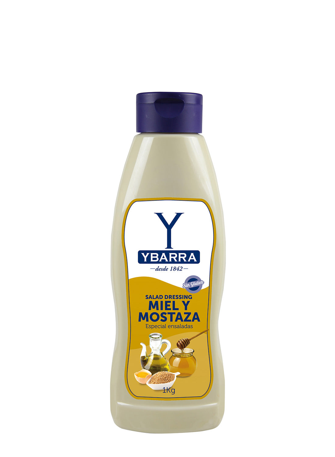 SALSA MIEL MOSTAZA YBARRA 1KG