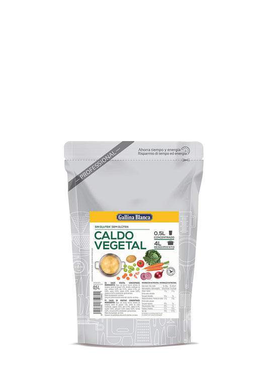 CALDO VEGETAL CONCENTRADO GALLINA BLANCA 0.5 L