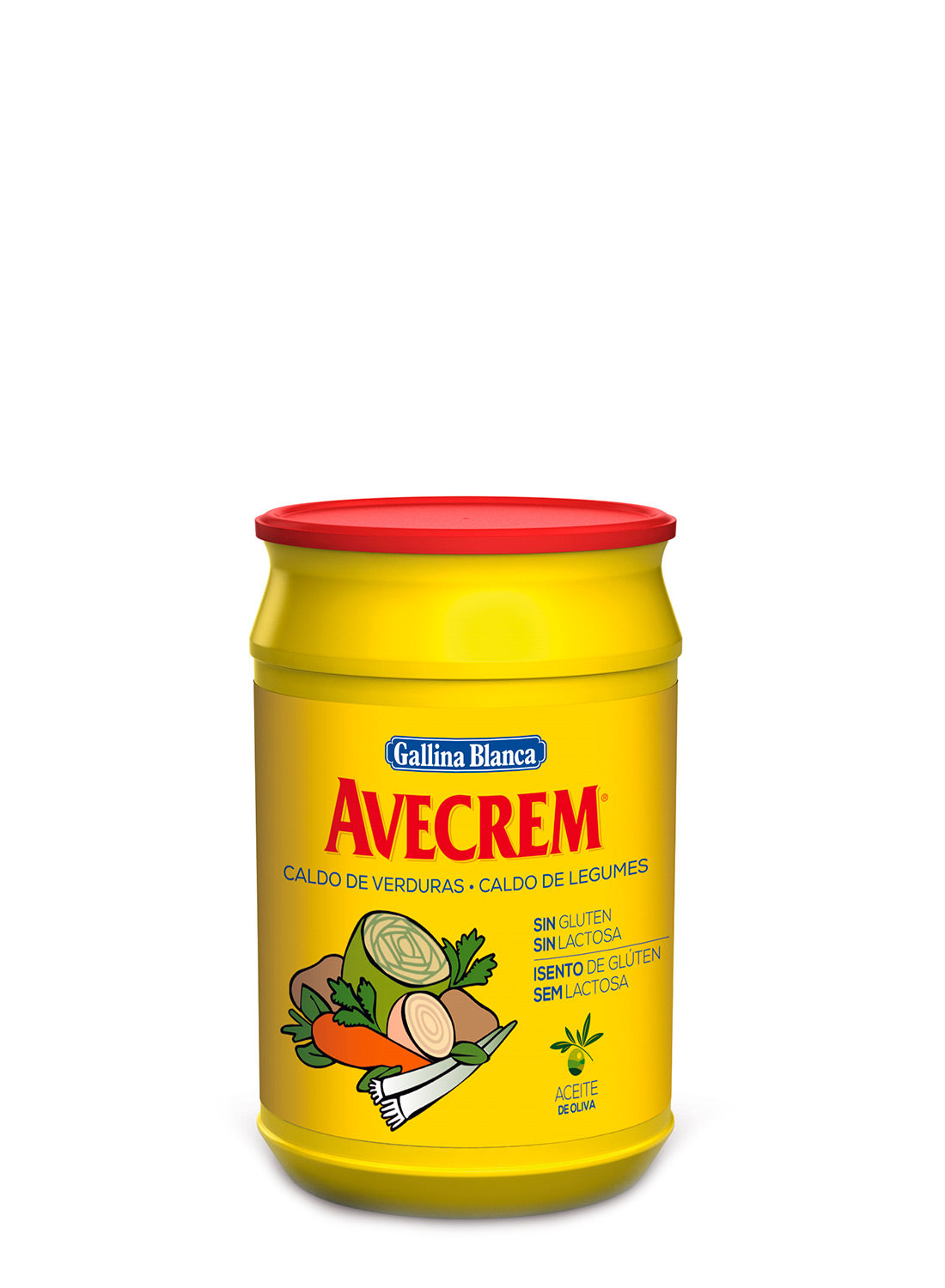 AVECREM VERDURAS SIN GLUTEN GALLINA BLANCA 1 KG
