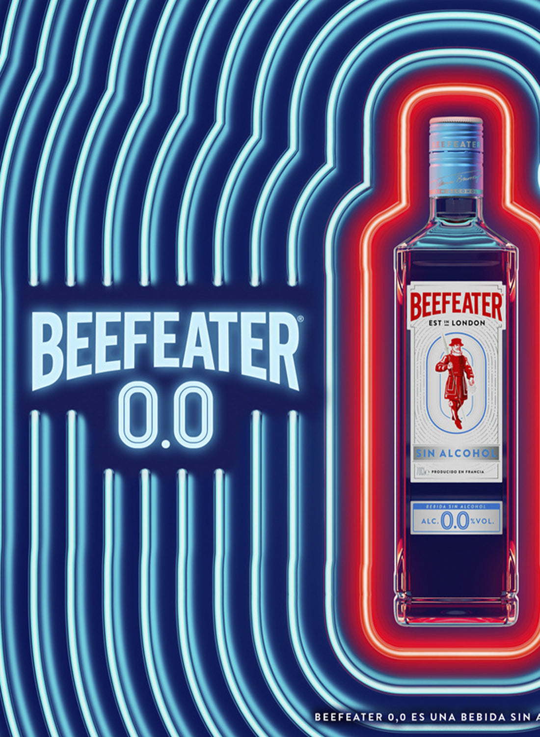 GINEBRA BEEFEATER LIGHT 70 CL