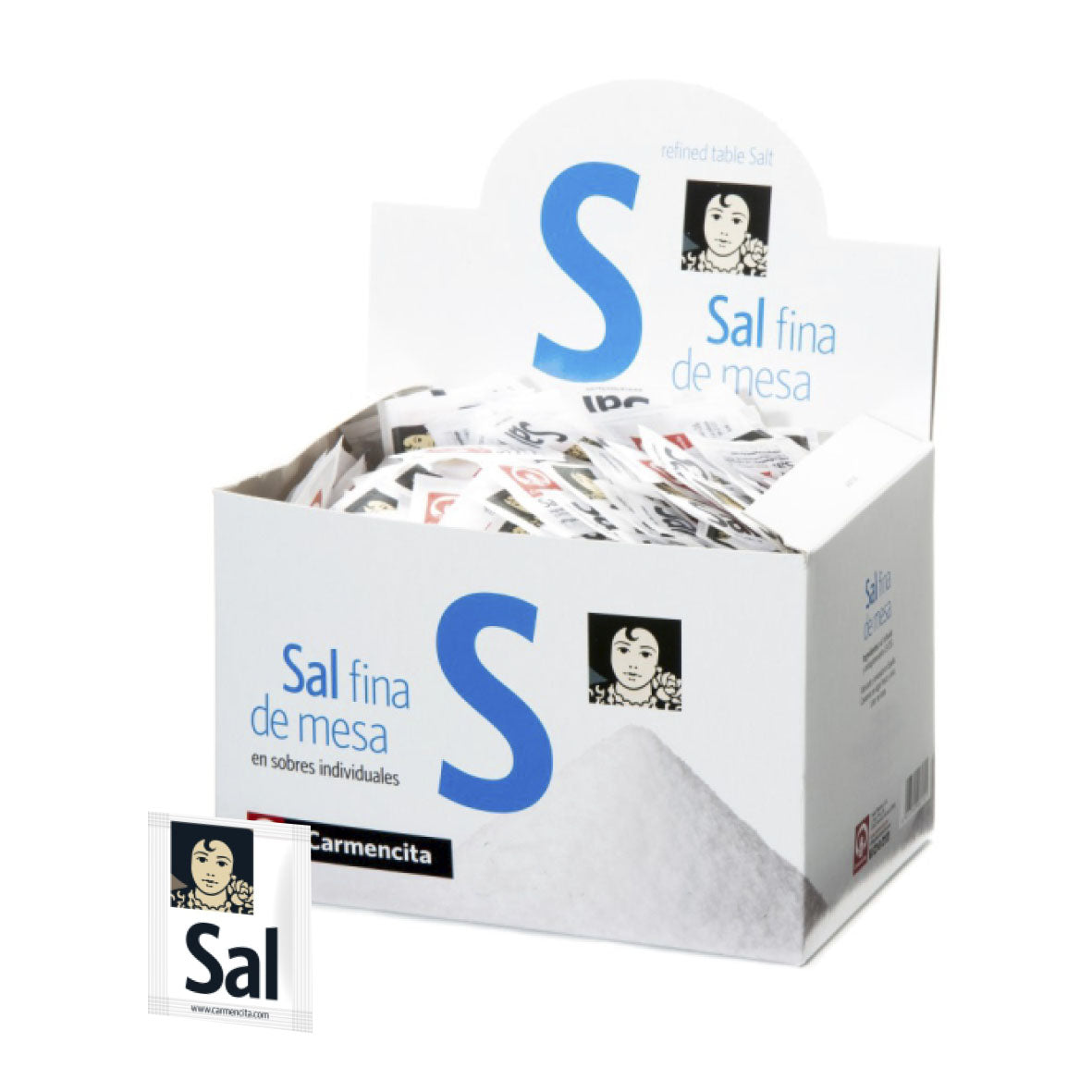 MONODOSIS DE SAL FINA CARMENCITA 250 U