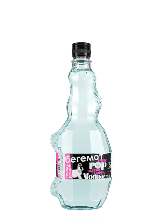VODKA BEREMOT FRESA 70 CL