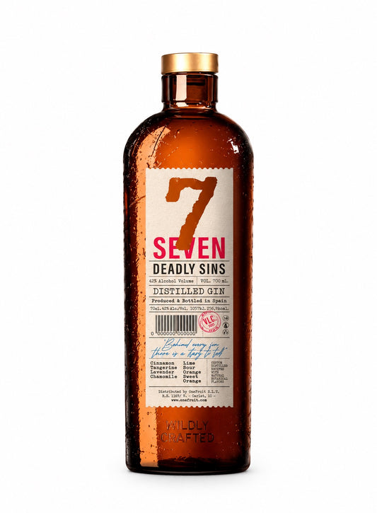 GINEBRA SEVEN DEADLY SINS 70CL OXEFRUIT