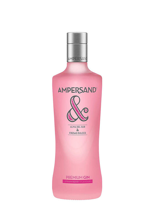 GINEBRA AMPERSAND FRESAS DULCES 70 CL