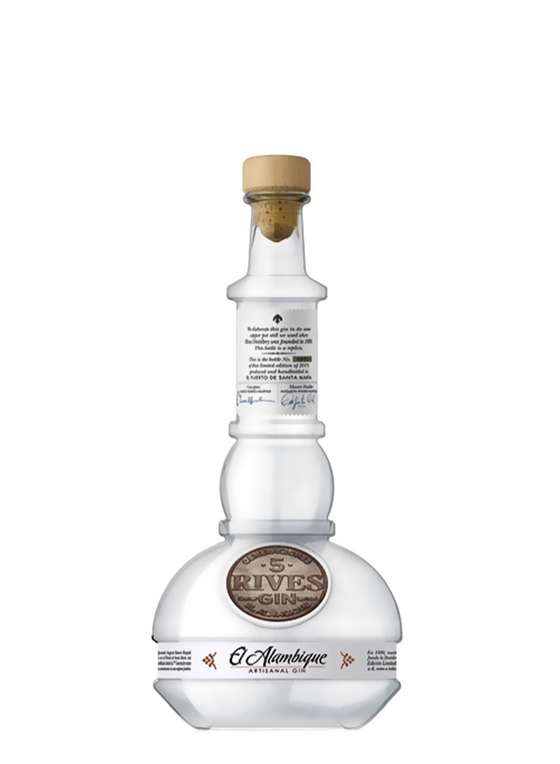 GINEBRA EL ALAMBIQUE RIVES 70 CL