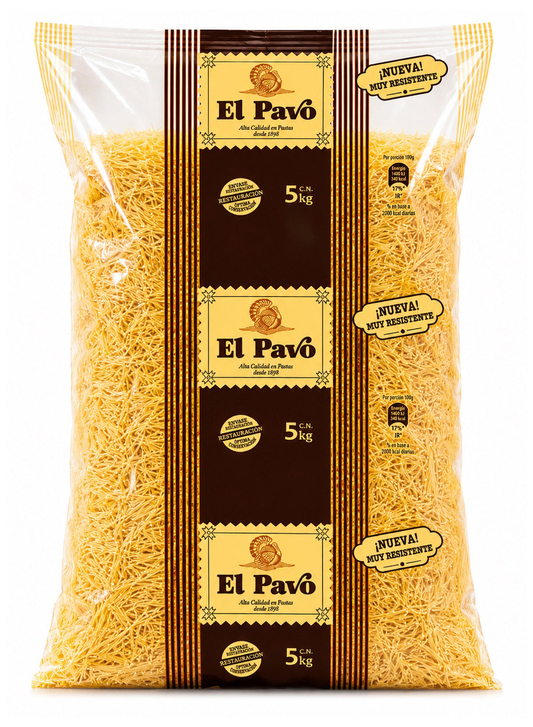 FIDEOS 0 EL PAVO 5KG