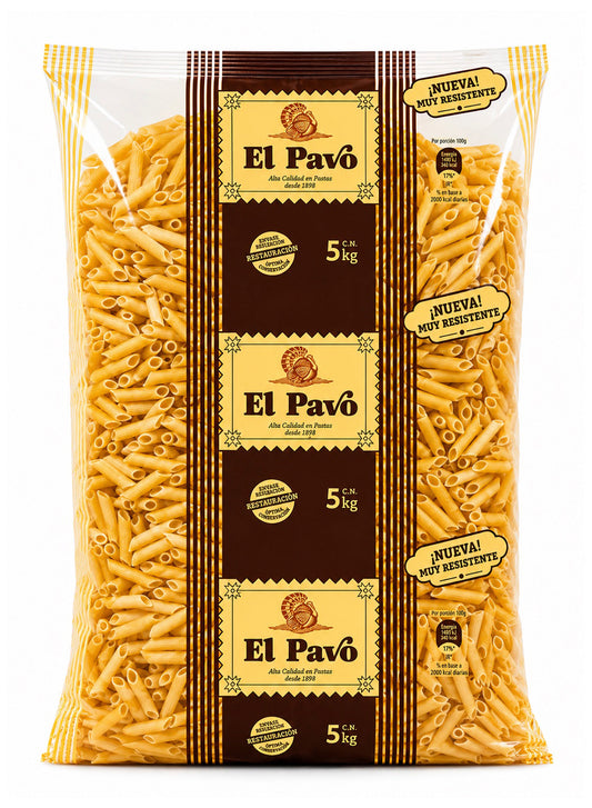 MACARRONES EL PAVO 5KG