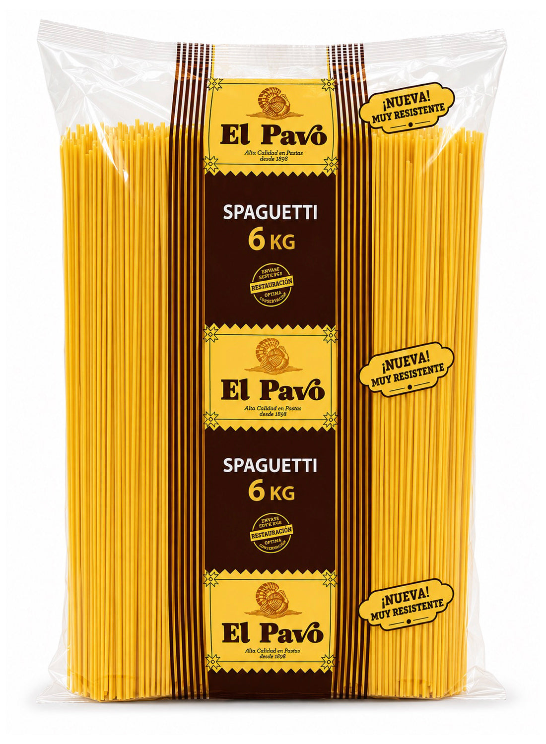 SPAGUETTI EL PAVO 6KG