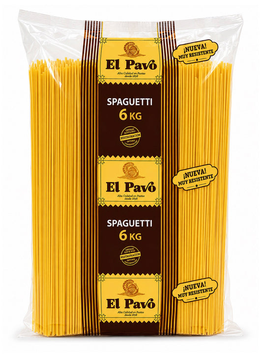 SPAGUETTI EL PAVO 6KG