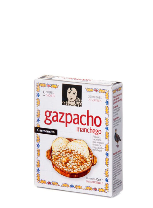 SAZONADOR ESPECIAS PARA GAZPACHO CARMENCITA 5 SOBRES / 20 RACIONES
