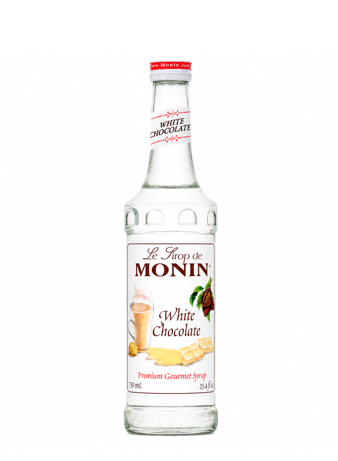 SIROPE MONIN CHOCOLATE BLANCO 70 CL