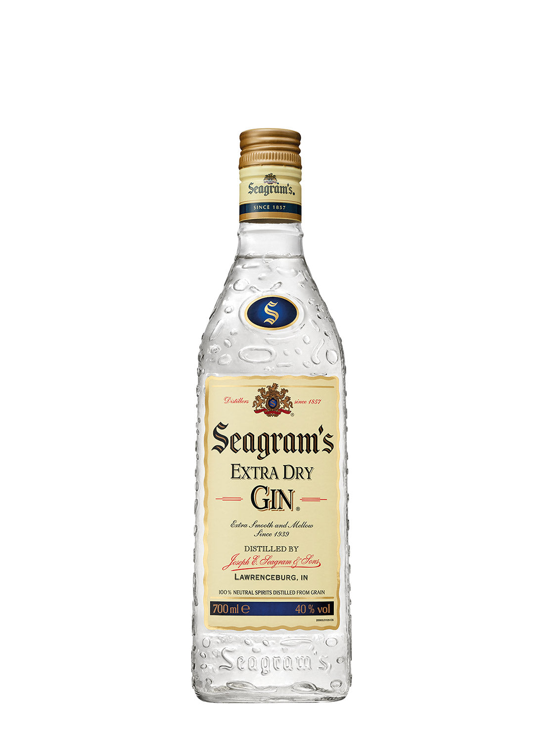 GINEBRA SEAGRAMS EXTRA DRY GIN 70 CL