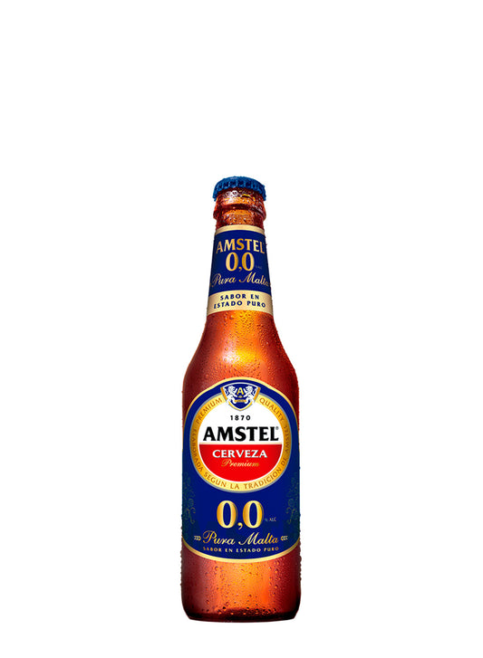 Cerveza Amstel 0,0 % Pura Malta 1/5