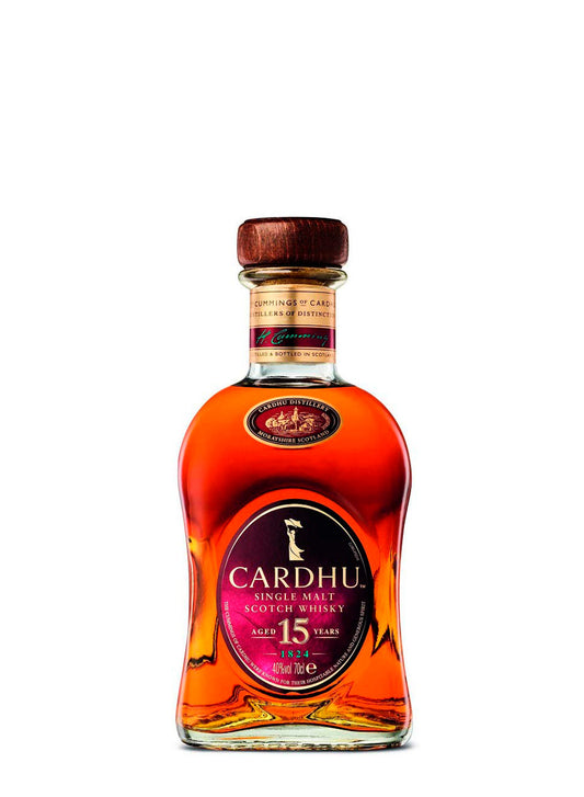 WHISKY CARDHU 15 AÑOS 70 CL